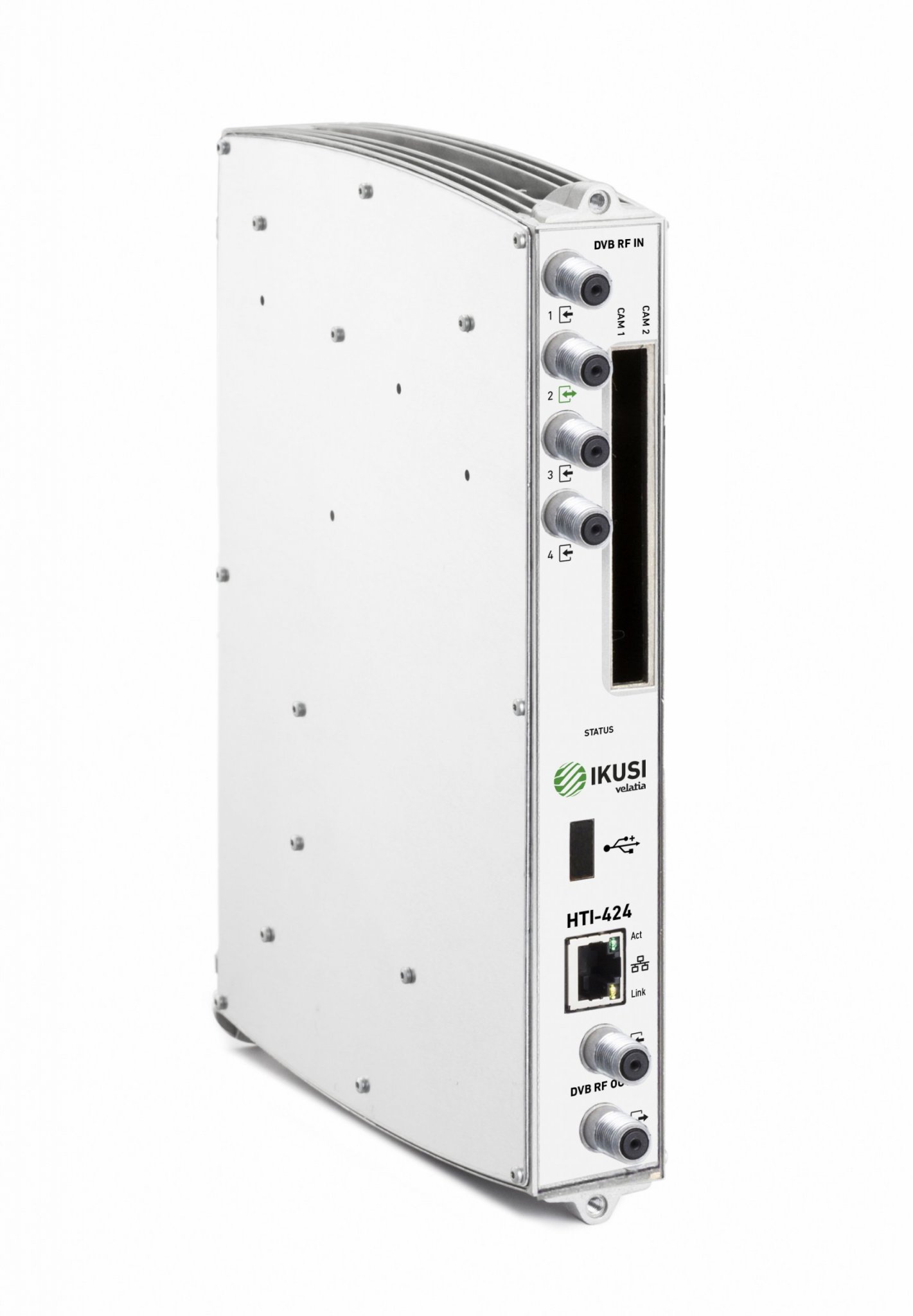 HTI-424 Quad transmodulator with IPTV - Digital Imports