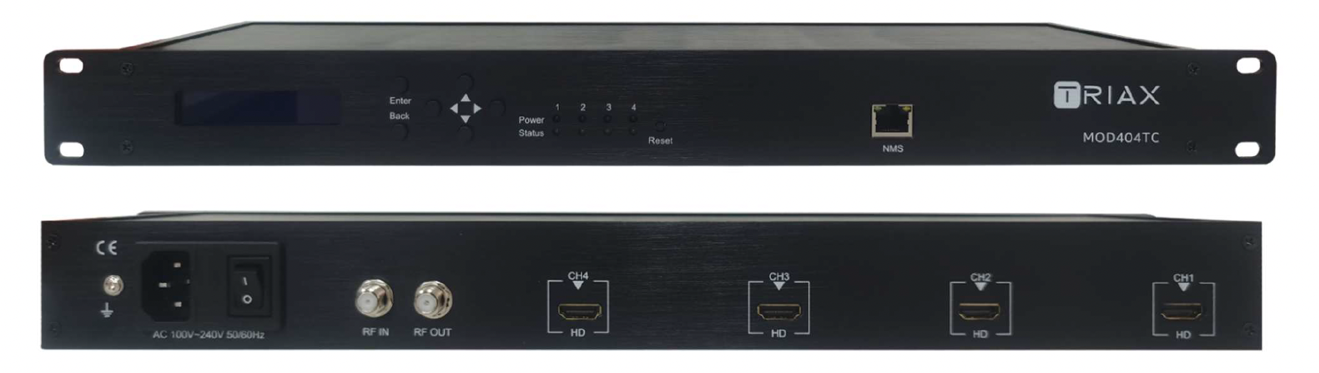 MOD404TC – Quad-Input HDMI to COFDM/QAM Combo Modulator - Digital Imports
