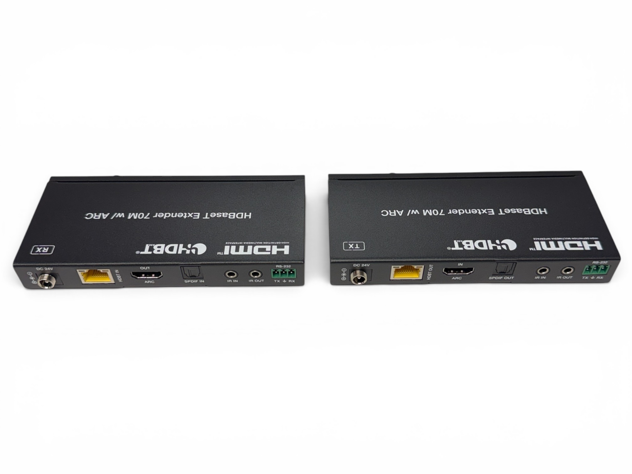 4K@60HZ HDBaseT Extender with ARC, RS232, CEC, POC