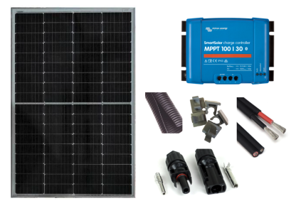 Solar Panel and Controller Kit 195W