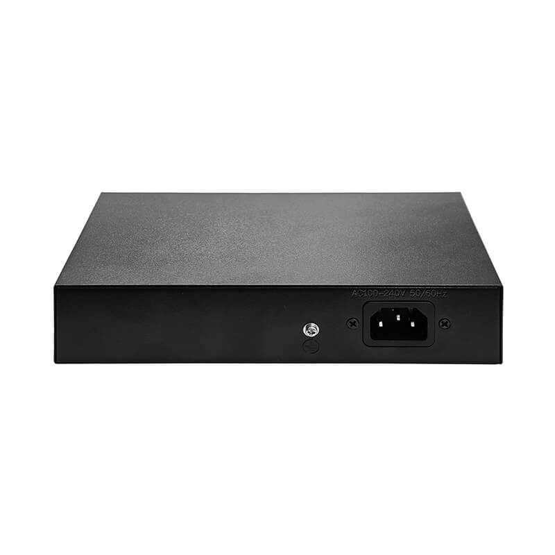 TNS242 Gigabit Ethernet Switch (24 x PoE Ports, 2 x RJ45 and 2 x SFP Fibre Uplink Ports) - Image 3